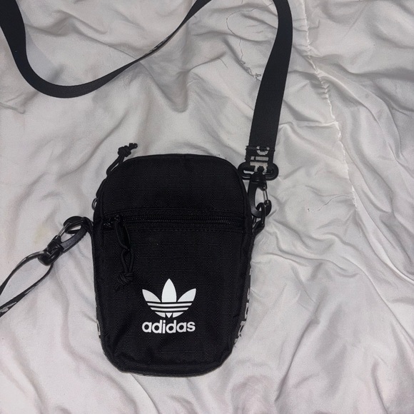Adidas Black Crossbody Bag - Picture 1 of 4